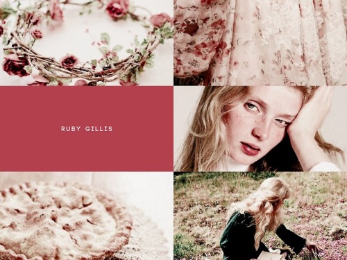 nadiea: anne of green gables aesthetics: ruby gillis   Ruby had always been beautiful; but her 