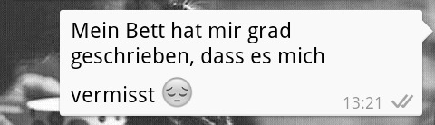 werd mal wieder glücklich
