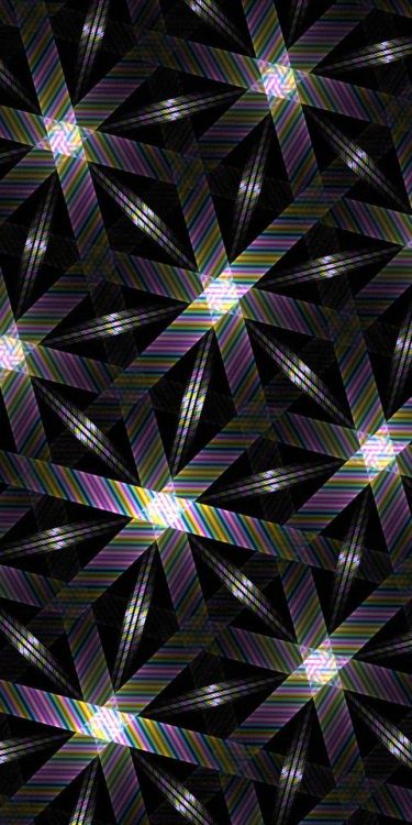 Hexagons, texture, black-colorful stripes, 1080x2160 wallpaper @wallpapersmug : ift.tt/2FI4i