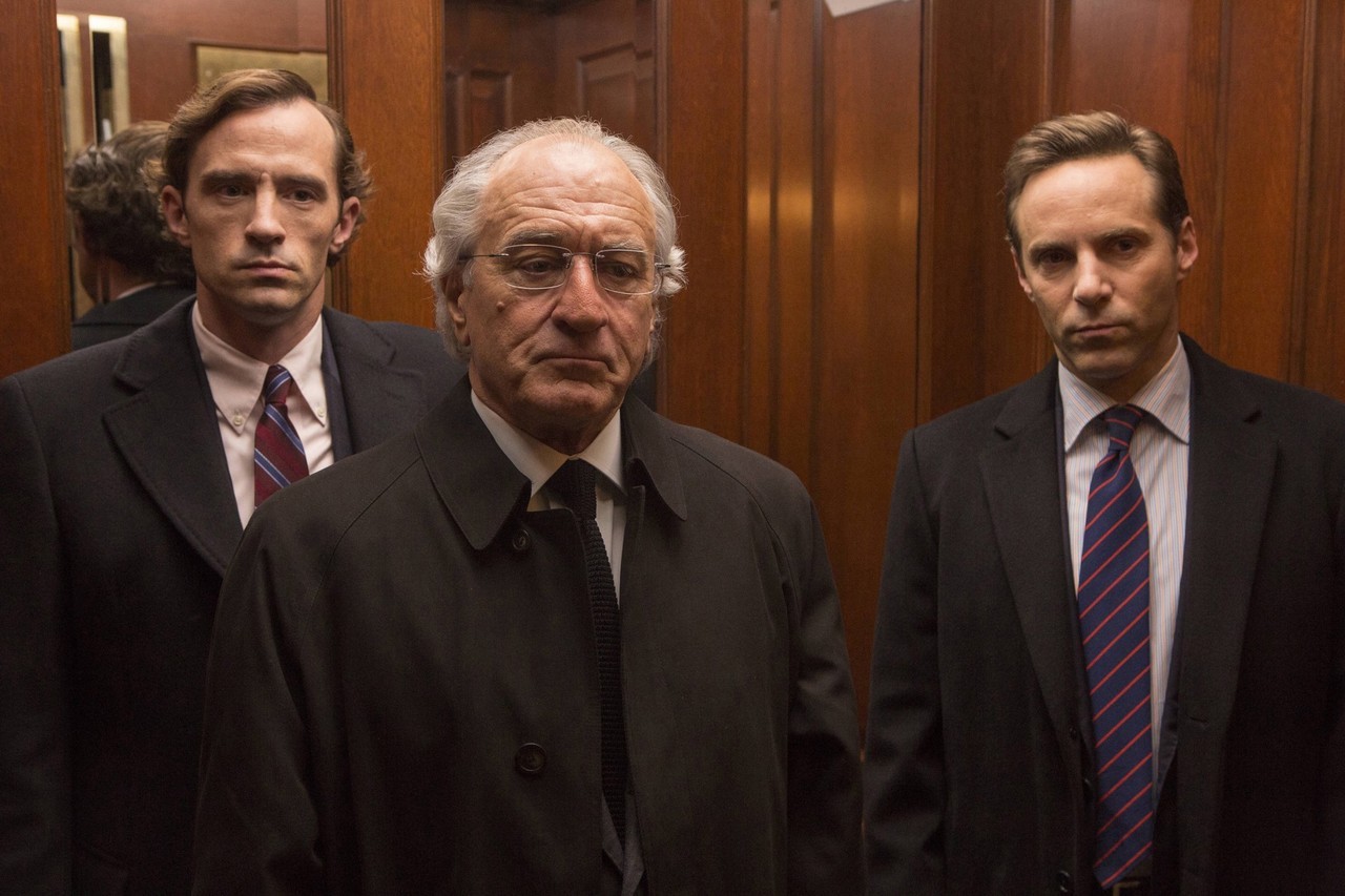 The Wizard of Lies (dir. Barry Levinson).
“What a devastating and completely engrossing family portrait of the consequences of American wealth. Levinson’s dramatization of the real-life events surrounding the 2008 Madoff investment scandal is...