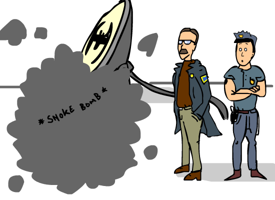 batsvsupes:  mysterious