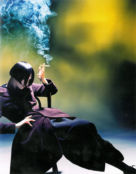joga:    Susie Bick in the designer’s fall/winter 1988 catalogue, shot by Nick