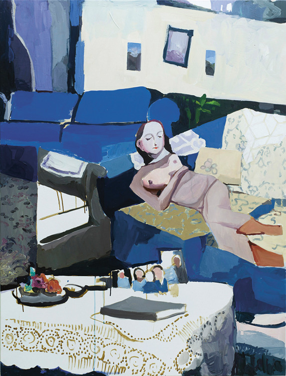 huariqueje: The Maybes 3   -     Helen Verhoeven , 2015, Dutch,b.1974- Acrylic