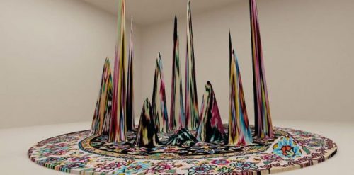 electronicgallery:Glitch rugs by Faig Ahmed