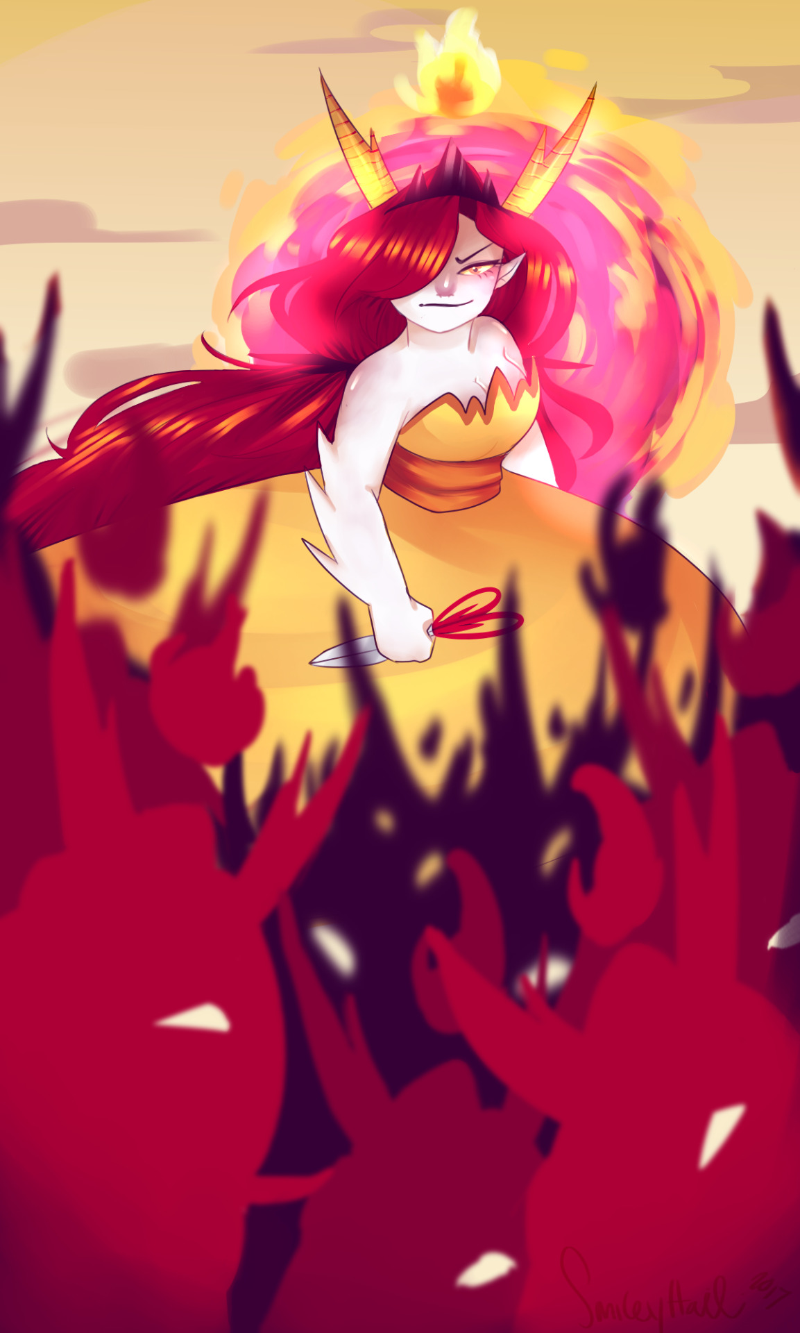 smileyhaili:You got the mark of Hekapoo SON!!!