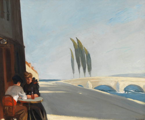 wtxch: Edward Hopper (American,1882-1967)Le Bistro, 1909  