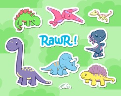 littlecheeriopuff:  💚Little Dino's💙