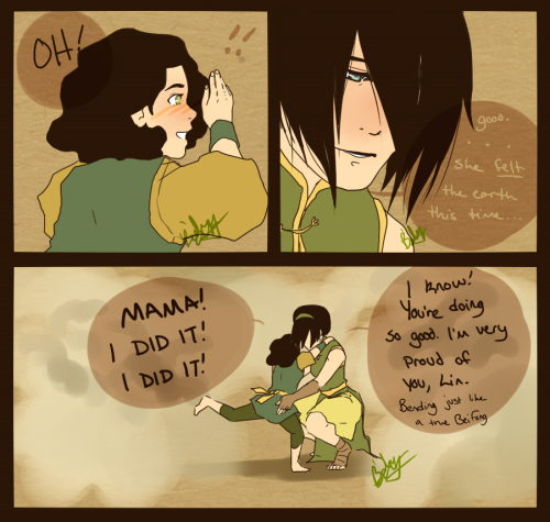 inverted-typo:Even if Toph wasn’t the best mother, that doesn’t mean she didn’t ha