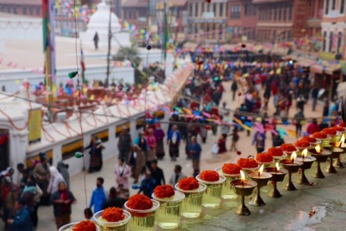 Types Of Offering: Water and Flowers Water is one of the simplest offerings for any Buddhist shrine.