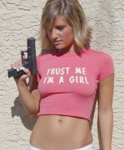 girlandguns:  Girl With Gun  follow me at : http://girlandguns.tumblr.com/