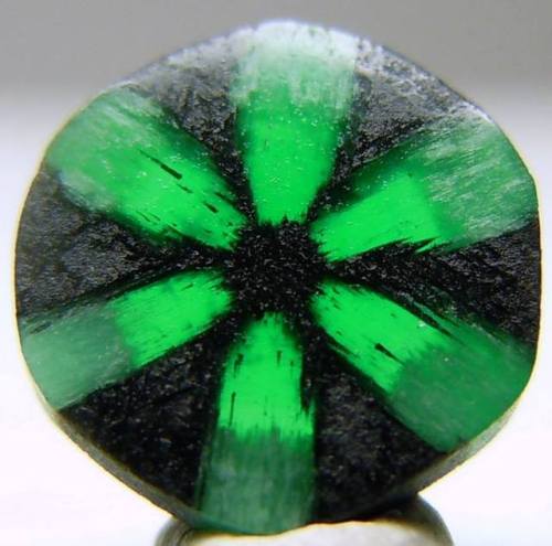 Trapiche emeralds.These dazzling green beauties are only found in Colombia, where a unique form of e