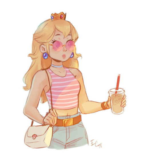 vasirasart:  Princess Peach✨ commission for @pocketseizure  
