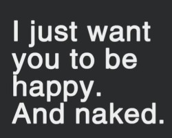 I wish everyone a great happy naked Sunday 😊