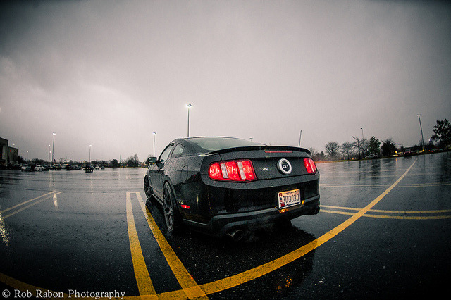 ford-mustang-generation:  Day 30: Stang in the Rain by Rob Rabon Photography on Flickr.