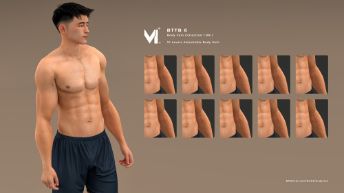 bank42n:BTTB 6 Body Vein Collection 1 MK I10 Levels Adjustable Body Vein.→ Early Access Do