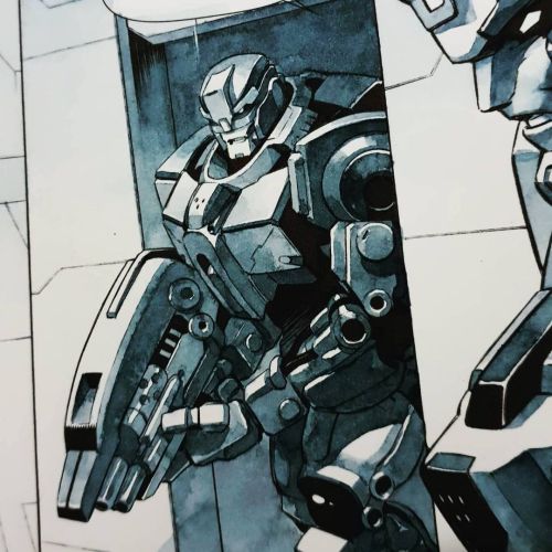 Argus! From Astrobots too. WIP-#watercolor #robot #comic #comicbook #mecha #toy #Astrobots #drawing 