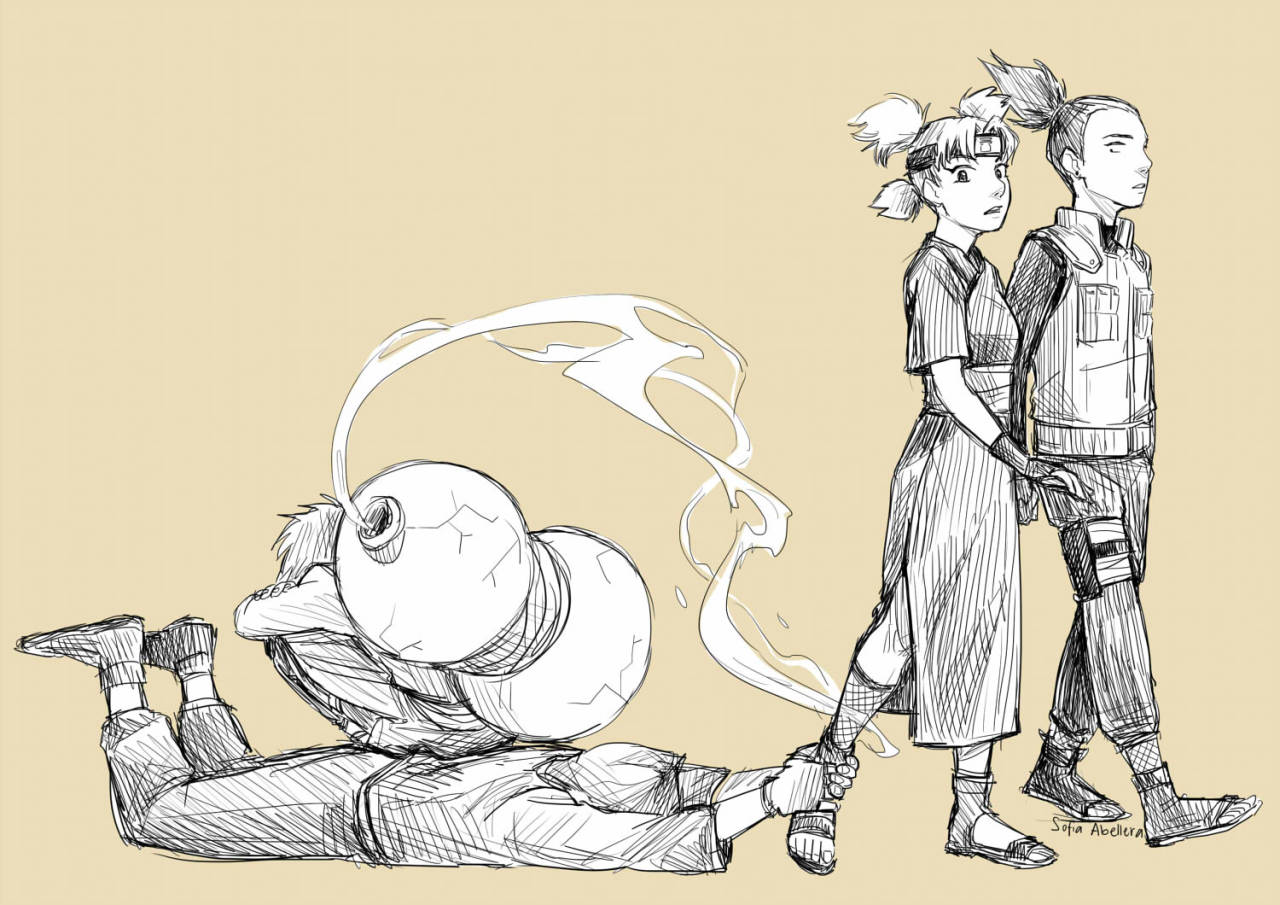 sofiughabellera:  headcanon that Temari’s brothers are actually very clingy