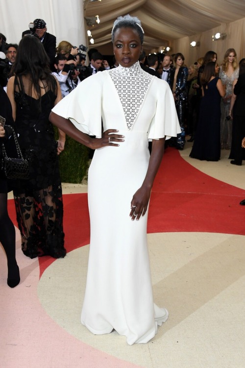 zealous4fashion:Danai Gurira at the Met Gala 2016 - requested.