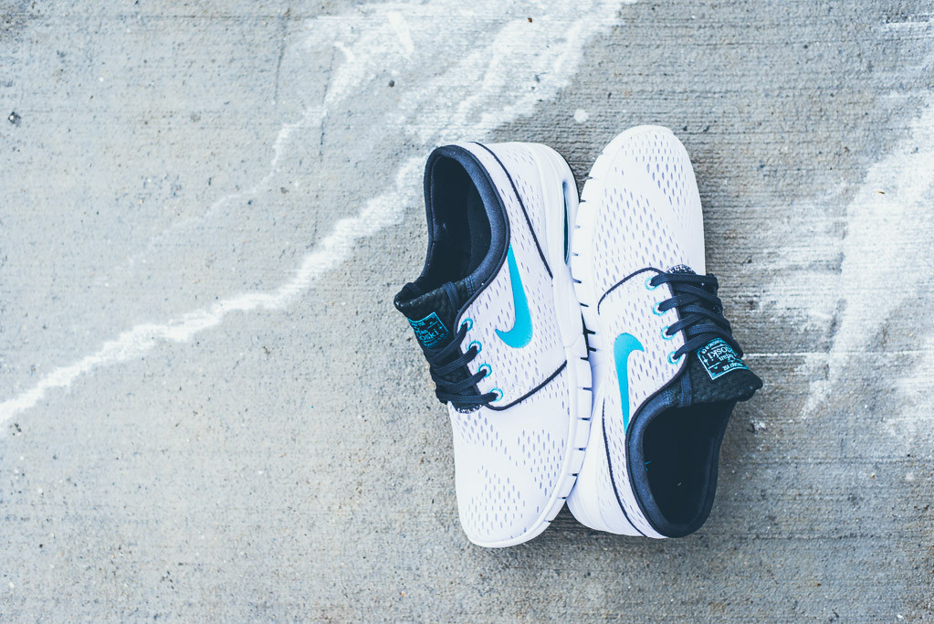 nock-nock-nock:  Nike SB Stefan Janoski Max “White/Clearwater”