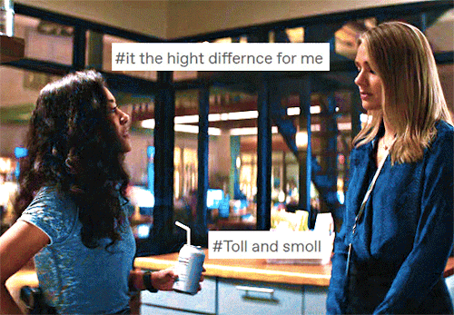 alghulnyssa: Lucy/Kate + tags people left on my gifsets about their height differenceinspired by @sl