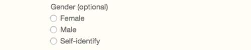 genderoftheday:  Today’s gender of the day is: Self-Identify