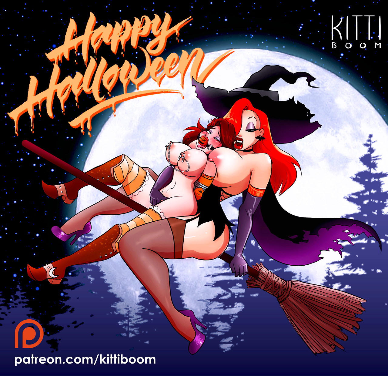 kittiboom: happy halloween! a very happy and sexy halloween to you all! october was