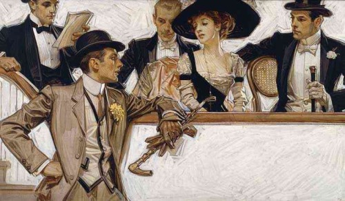 houseofjealouslovers:J C Leyendecker, Arrow shirts ad