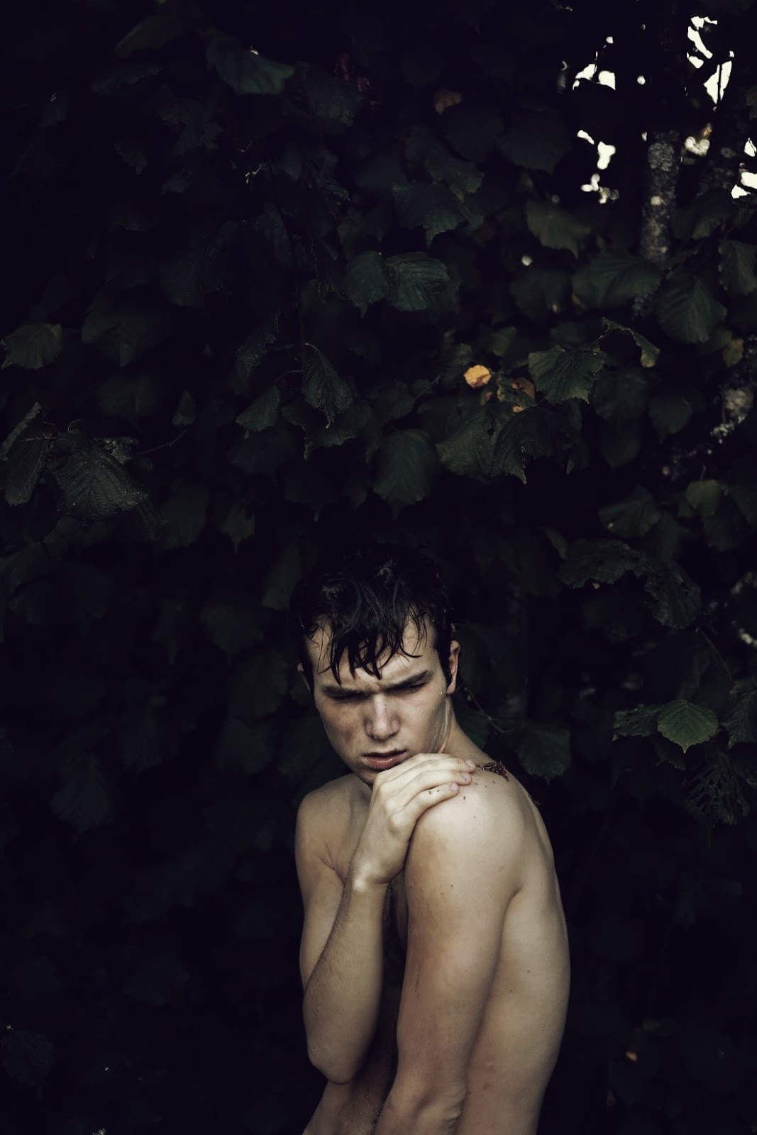 sean-clancy:  Self portraits by Sébastien Marchand