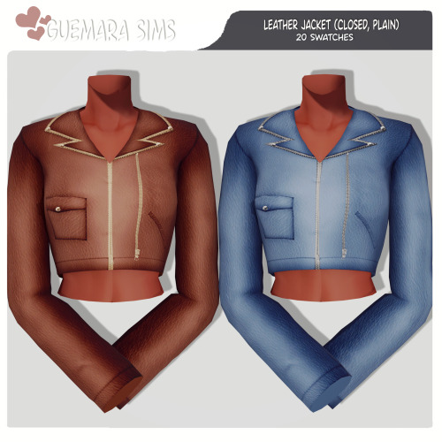 Introducing My Leather Jacket Club Set For Sims 4! Elevate Your Sim's Style With This Versatile Collection