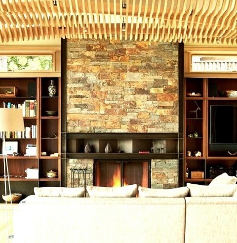 Open Living Room SeattleInspiration For A Mid-sized Modern Open Concept Light Wood Floor Living Room