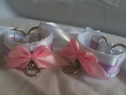 delicatekittensboutique:  Cuffs from a custom set order! 