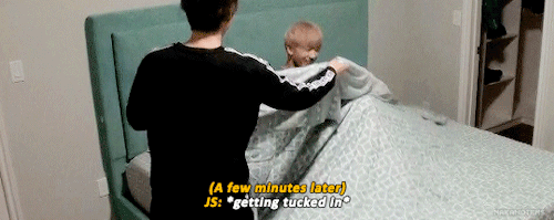 This Baby Goes To Sleep At 10pm Sharp ♡