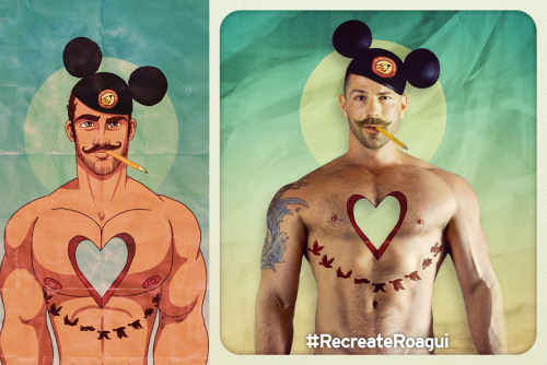 roagui:  #RecreateRoaguiEli did it again….Another wonderful recreation of my work!