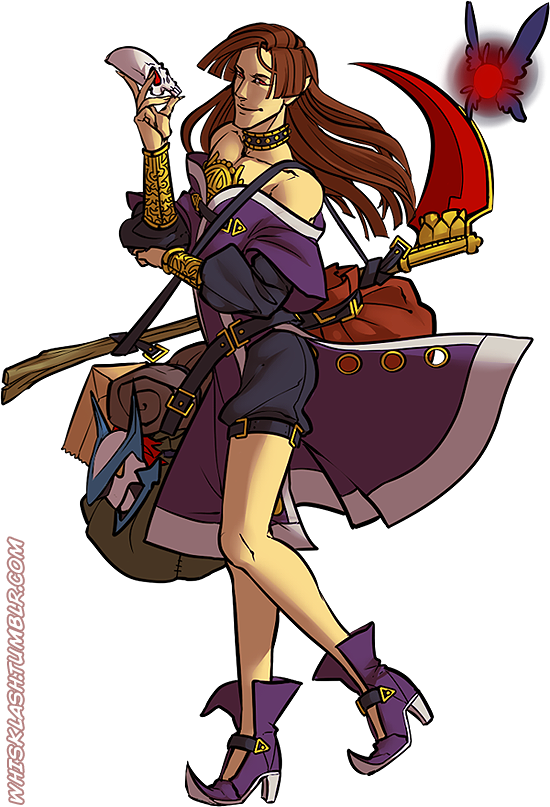 kitsoru:  whisklash:  Hexafusion of Auron &amp; Happy Mask Salesman &amp;