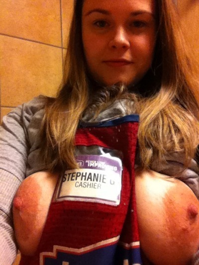 Porn Pics sexonshift:  #submission #hornyatwork  Stephanie