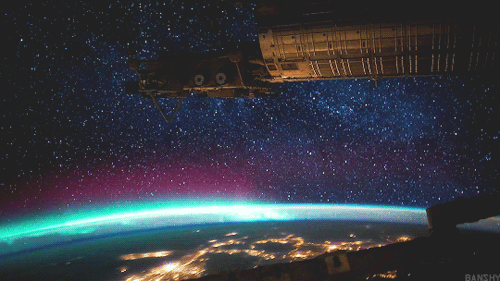 banshy:  Earth from the ISS  