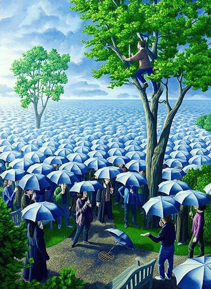 showslow:  Rob Gonsalves (born in 1959 in Toronto, Canada) is a Canadian painter of magic
