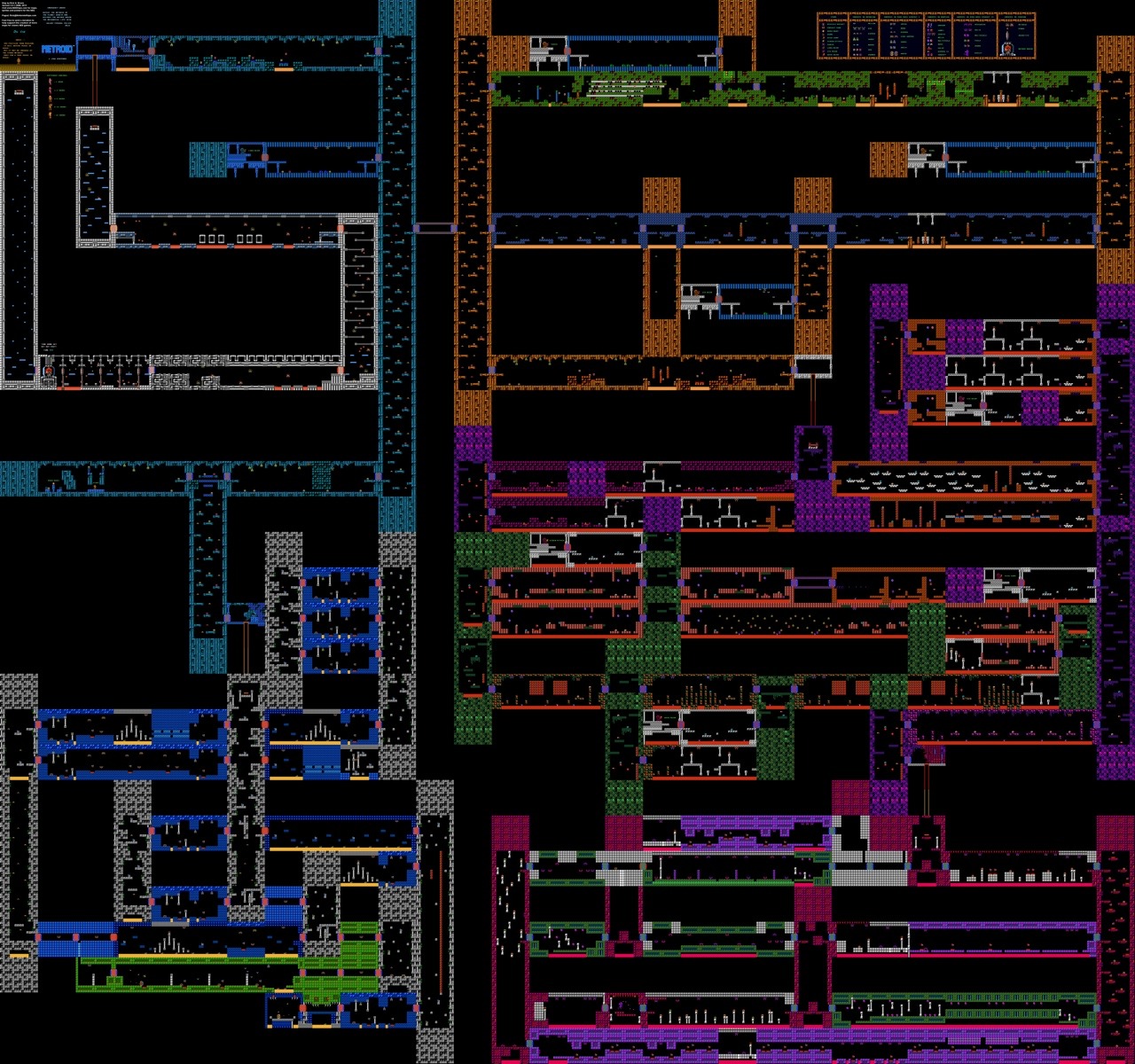 thomas565:  Map of Metroid