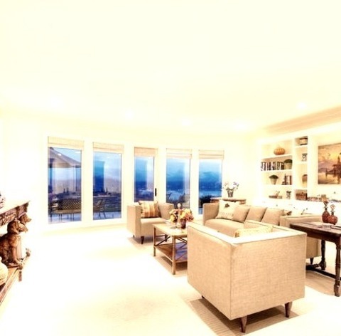Family Room LibraryFamily Room Library - Large Mediterranean Enclosed Carpeted Family Room Library Idea