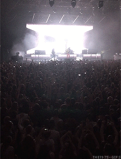 the1975-gifs:sex // festival hall, 20 jan 16