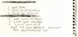 bonerskill:  6 Commandments of Kurt Cobain