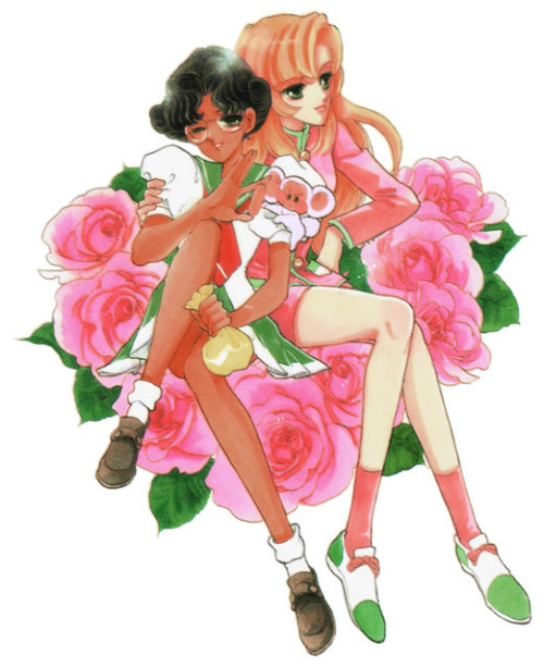 warmsleepy: some of my fave utena n anthy pics by chiho saito