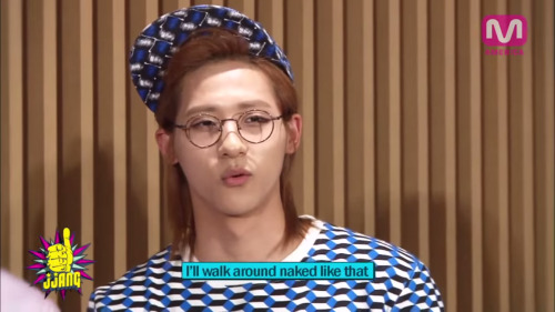 the-pizza-lich: shinwoo: remember that time cnu basically admitted he got a big dong on tv He the