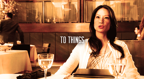 idkmybffvodka:Femslash February Challenge — Favorite Hero/Villain Pairing    Joan Watson/Jamie Moria