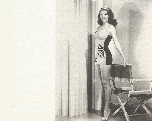 oldhollywood-glamour:  Rita Hayworth has always been known to have had her hair dyed