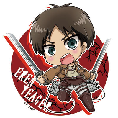 snkmerchandise: News: SnK Trysit Deka Acrylic Keychains (Regular & Tsun! Kyawa Versions) Original Release Date: Late July 2017Retail Price: 1,296 Yen each Preorders have started for Trysit’s new deka acrylic keychains! The regular version featre Eren,