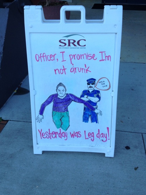 eatcleantrainharder:So there’s a guy at my gym who draws these on a weekly basis and I don’t want it to stop Part 4