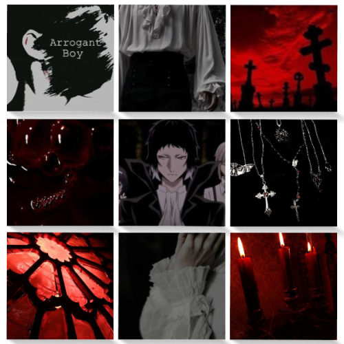 Akutagawa Rynosuke (BSD) Moodboard.