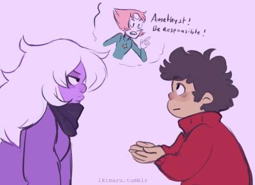 Porn photo in which Amethyst makes inappropriate use