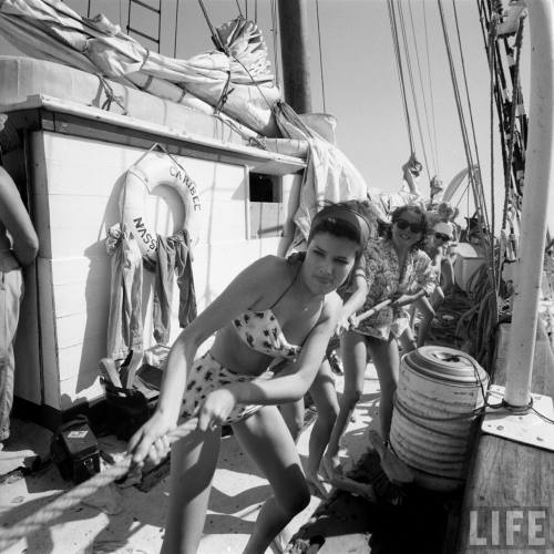 Yacht party(Michael Rougier. 1961)